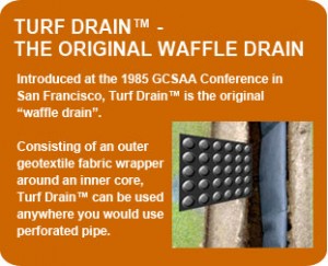 Turf Drain - the ORIGINAL waffle Drain
