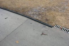 channel and curbing in combination